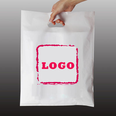 качество  OEM LDPE HDPE Poly Plastic Bag For Clothes Handle Shopping Bags фабрика