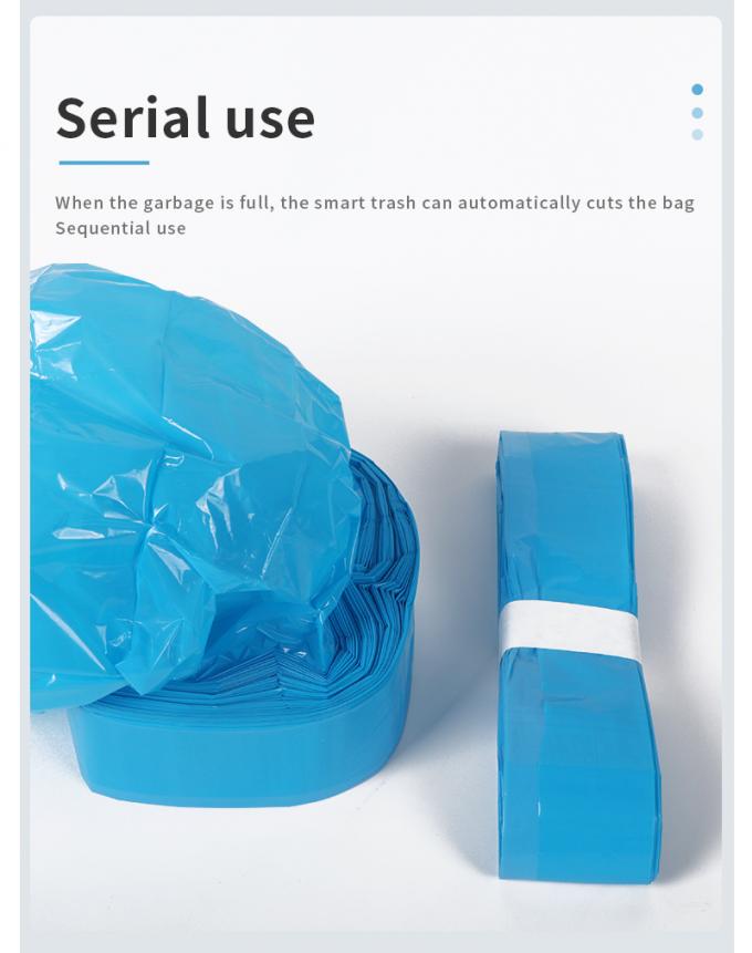 Настраиваемые синие 26 см HDPE кошачий мусор пополняет мешки для Джинна ведра 7