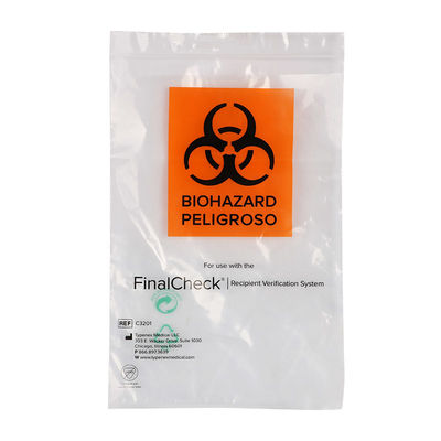 Прочные пакеты с застежкой-молнией без BPA для медицинских целей и долговечности