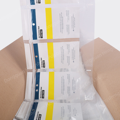 50-100 Ziplock LDPE микрона пластиковый кладет в мешки для автоматизированного спринта SidePouch